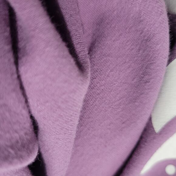 Wildfox Moon Phases Sweatshirt Purple White Graphic Celestial Crewneck Medium - Picture 10 of 13